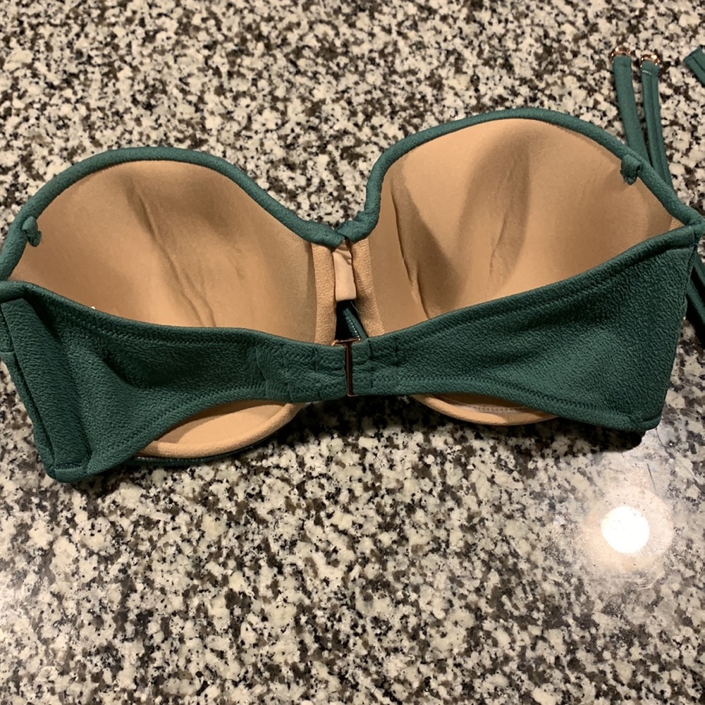 Teal bikini two piece 34DD/M - Picture 3 of 15